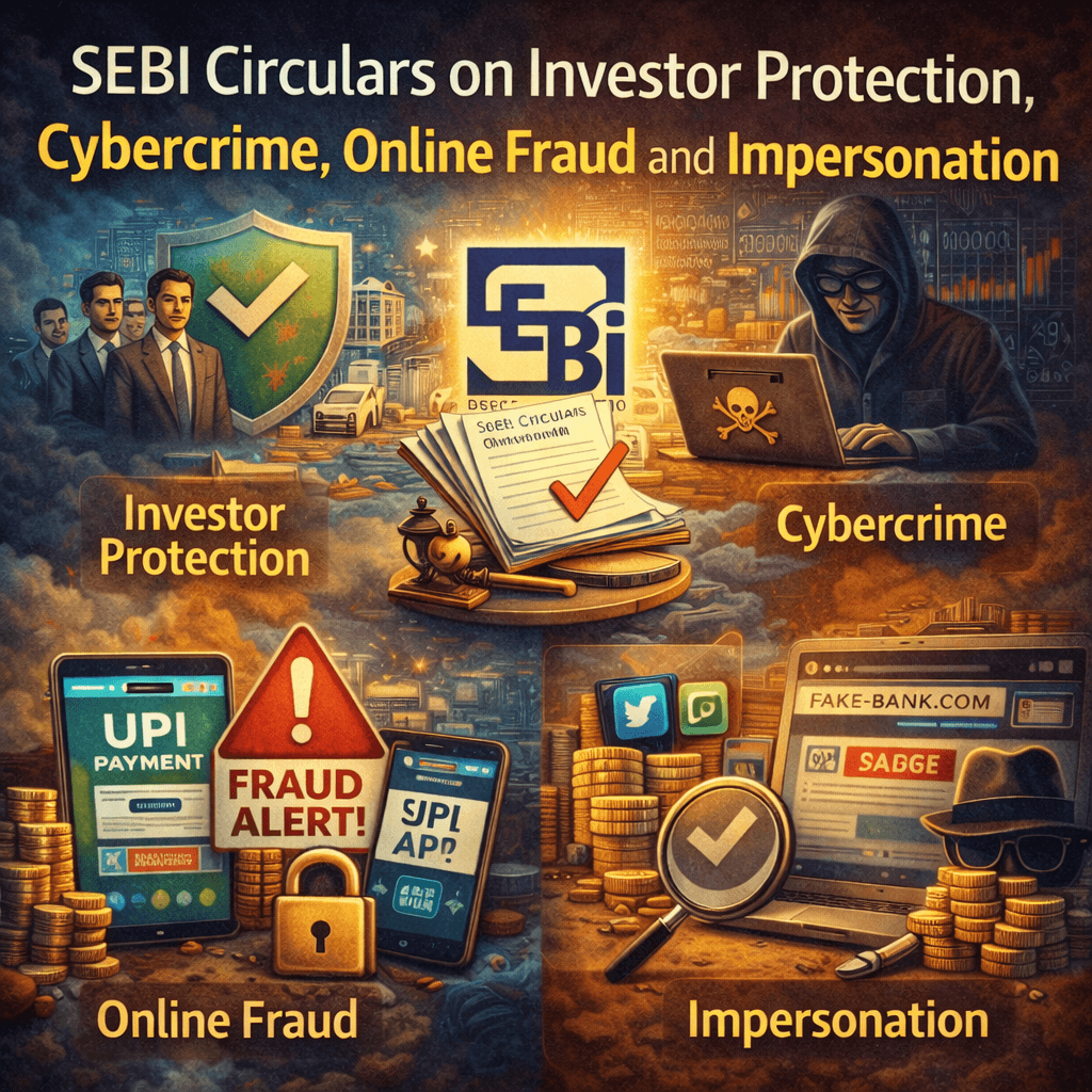 SEBI Circulars on Investor Protection, Cybercrime, Online Fraud and Impersonation